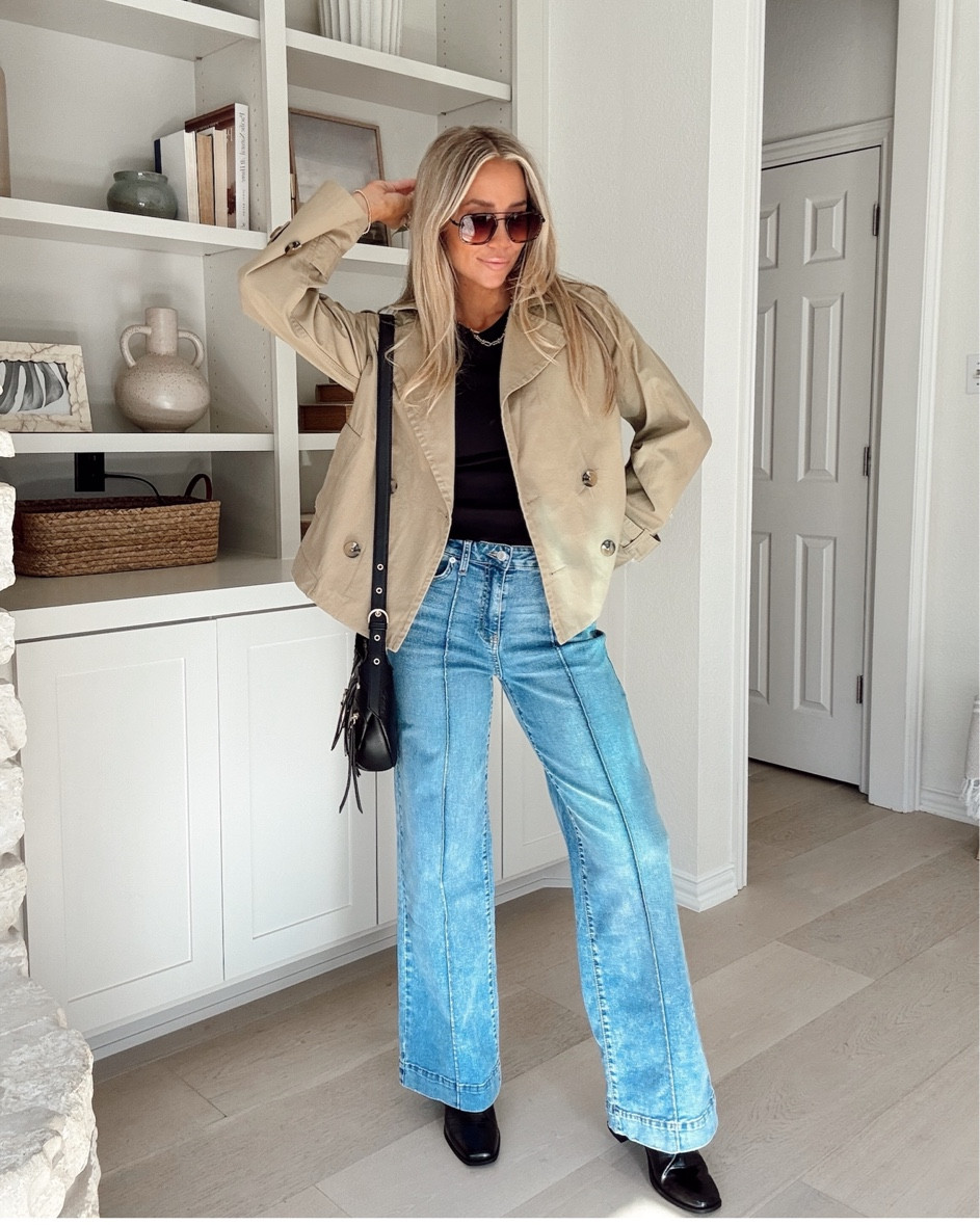 This cropped trench coat is everything! 

@walmartfashion #walmartpartner #walmartfashion 