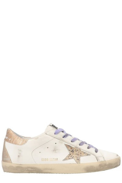 Golden Goose Deluxe Brand Superstar Lace-Up Sneakers | Cettire Global