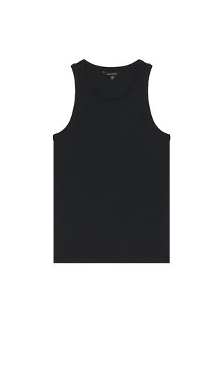 Club Monaco Ribbed Tank in Black. - size XL/1X | Revolve Clothing (Global)