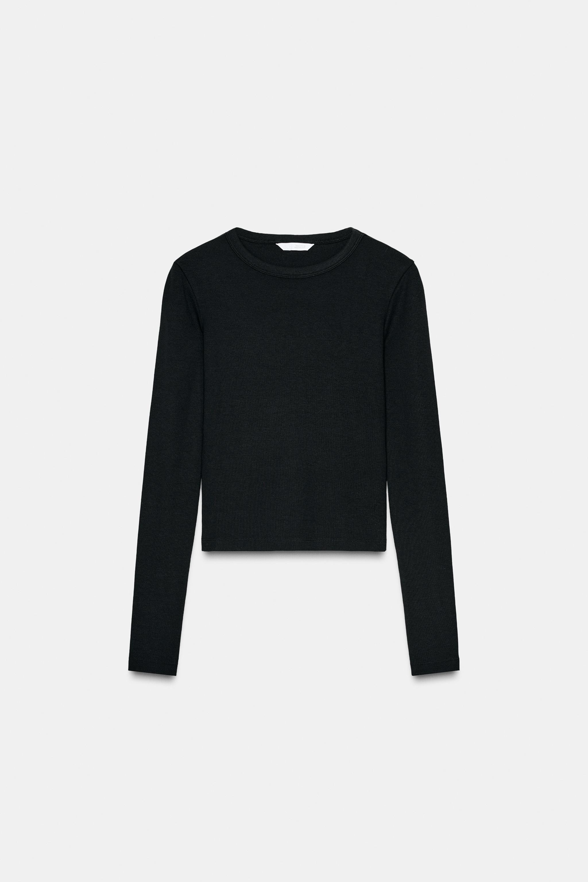 LONG SLEEVE T-SHIRT | Zara UK