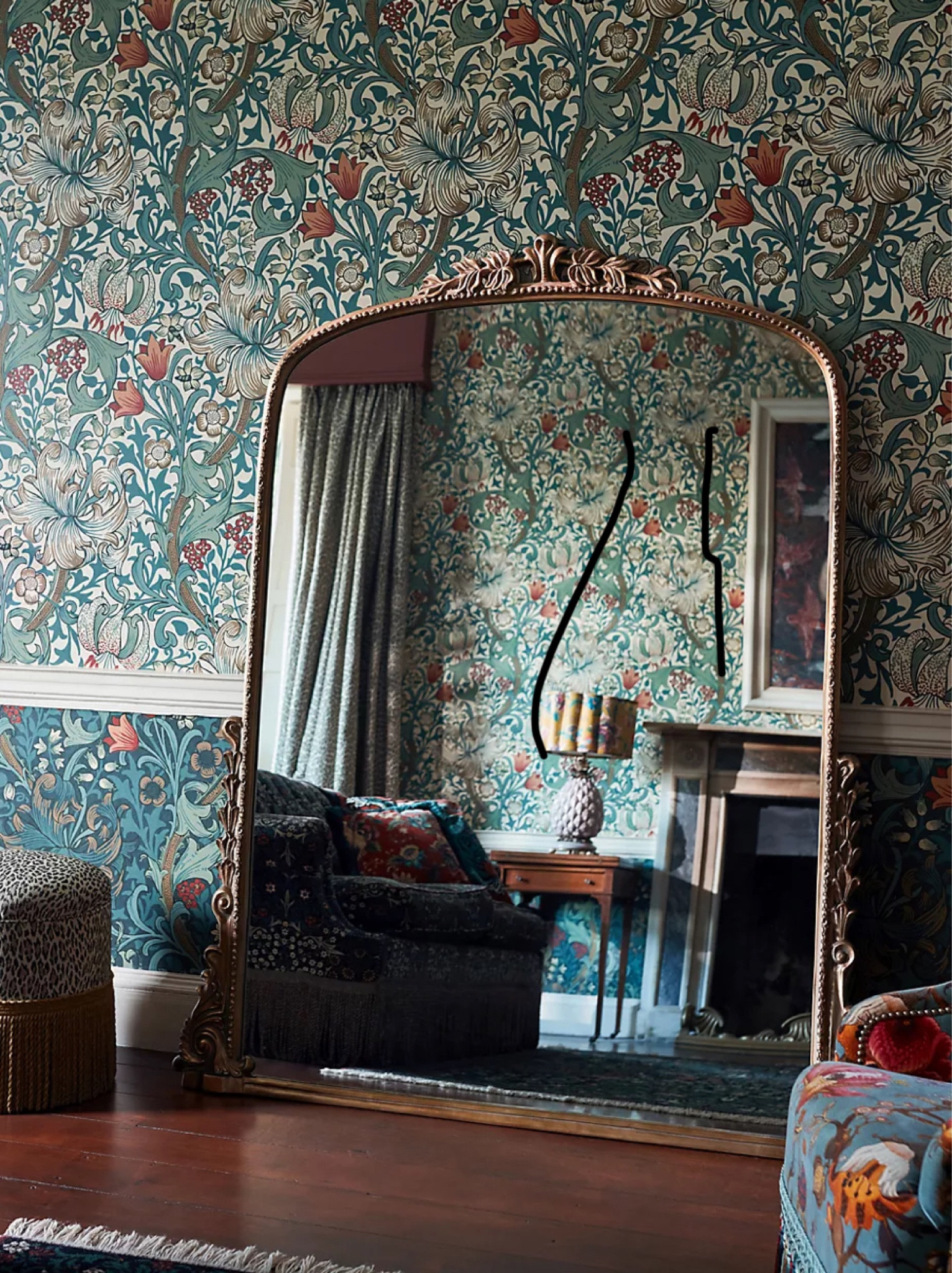 THE most beautiful floor mirror 

#LTKhome