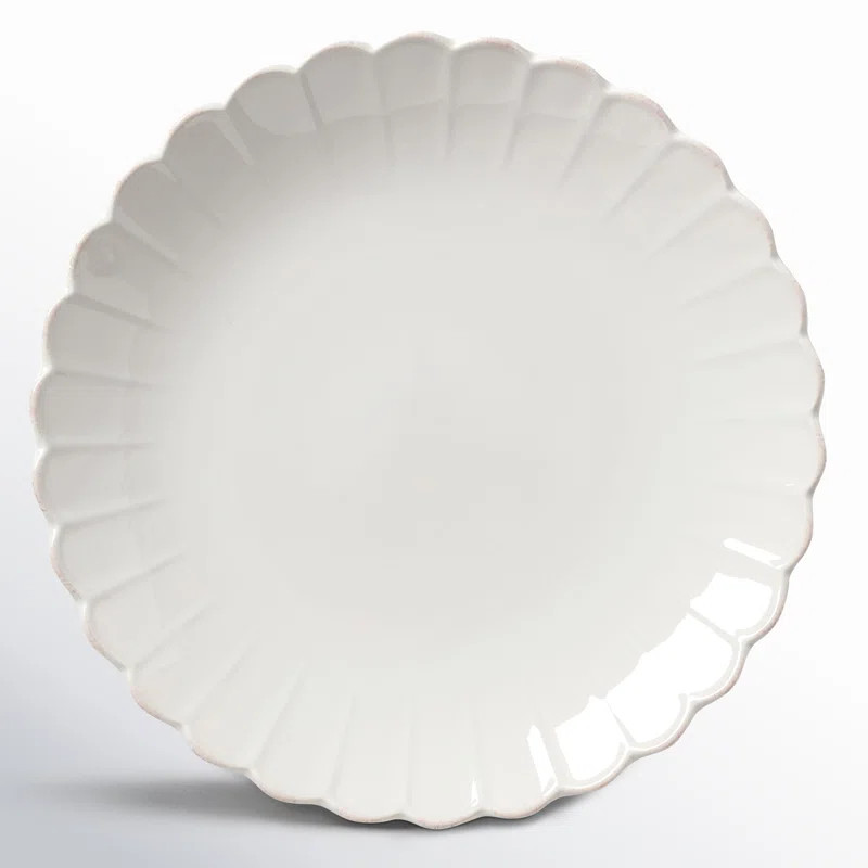 French Perle Scallop Platter | Wayfair North America