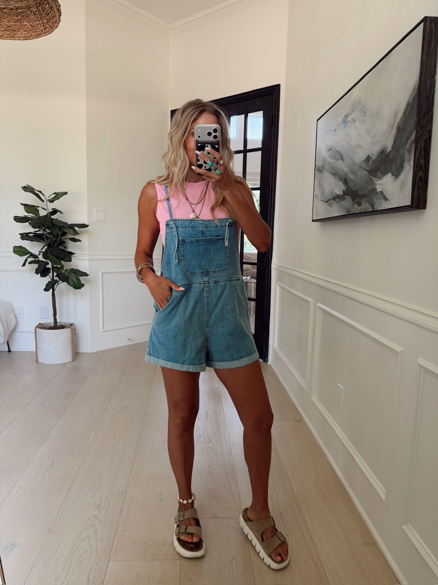 Giving FP vibes for wayyyy less. The perfect summer look. I’ll be wearing these overalls as a cover up for the pool too! 

Wearing size s / my tts in both 

5’5” | 120 ish lbs

#LTKgrwm #LTKmomlife #LTKootd