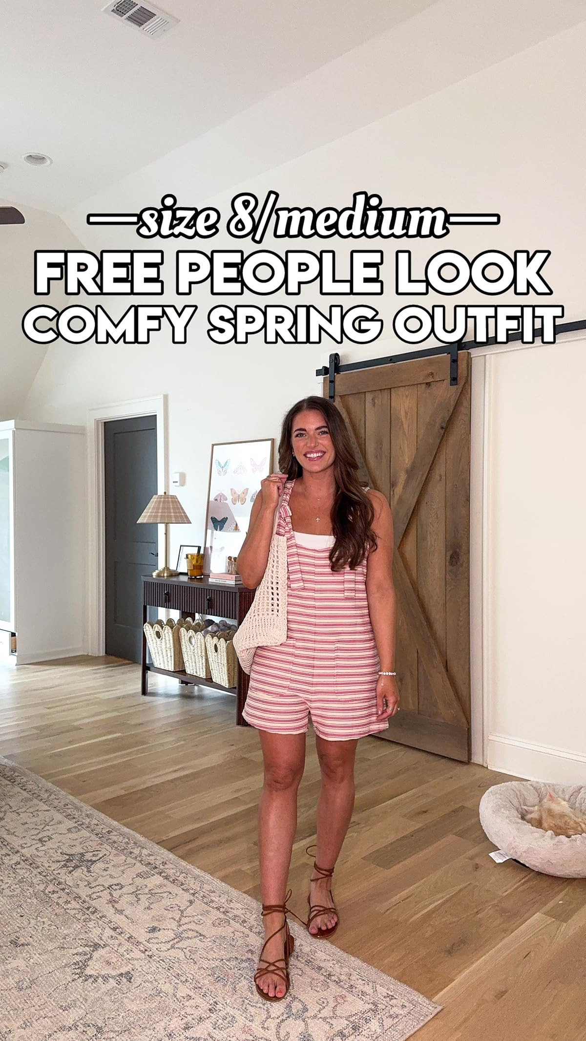 Yousify Womens Summer Casual Sleeveless Romper Loose Striped Tied Shorts Overalls Jumpsuit with P... | Amazon (US)