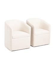 2pk 24x30 Kai Caster Wheel Anywhere Chairs | Home | TJ Maxx | TJ Maxx
