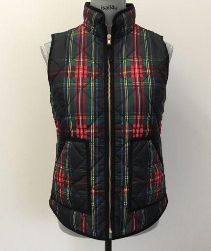 J. Crew Factory Excursion Printed Quilted Puffer Vest NWT Size: XXS-XL  | eBay | eBay US