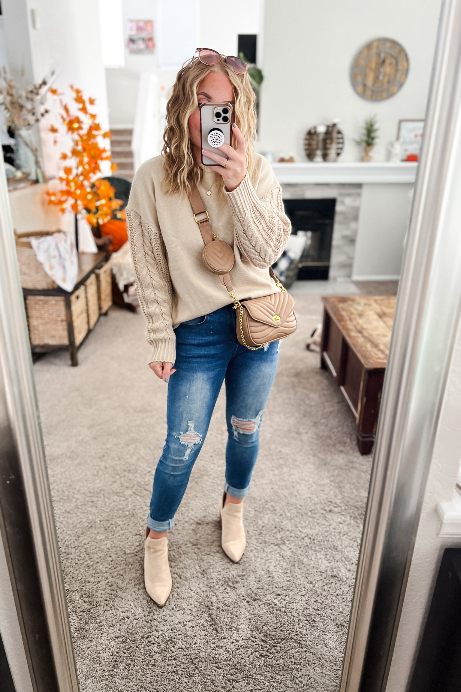 ON SALE + 40% off coupon for this beige cable knit sweater, fits TTS, several color options! I have it pared with jeans, a brown crossbody bag and nude ankle boots


//Fall outfits 2024, fall fashion finds,petite fashion, casual mom outfit ideas, fall outfit amazon, amazon outfit ideas, casual outfit ideas, outfit inspo, casual fashion, amazon fall fashion,  casual outfit fall, cute casual outfit, outfit ideas fall, amazon shoes, amazon bag, purse, size 4-6, casual fall outfits, casual outfit ideas everyday, fall tops, fall shoes, fall bags #ltkfindsunder100 #ltkseasonal 

#LTKStyleTip #LTKFindsUnder50 #LTKSaleAlert