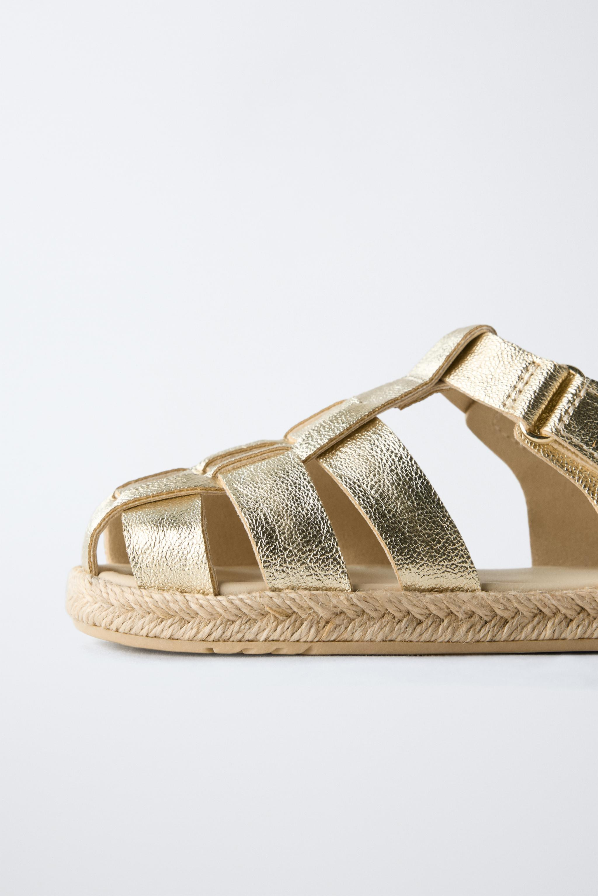 JUTE FISHERMAN SANDALS | Zara US