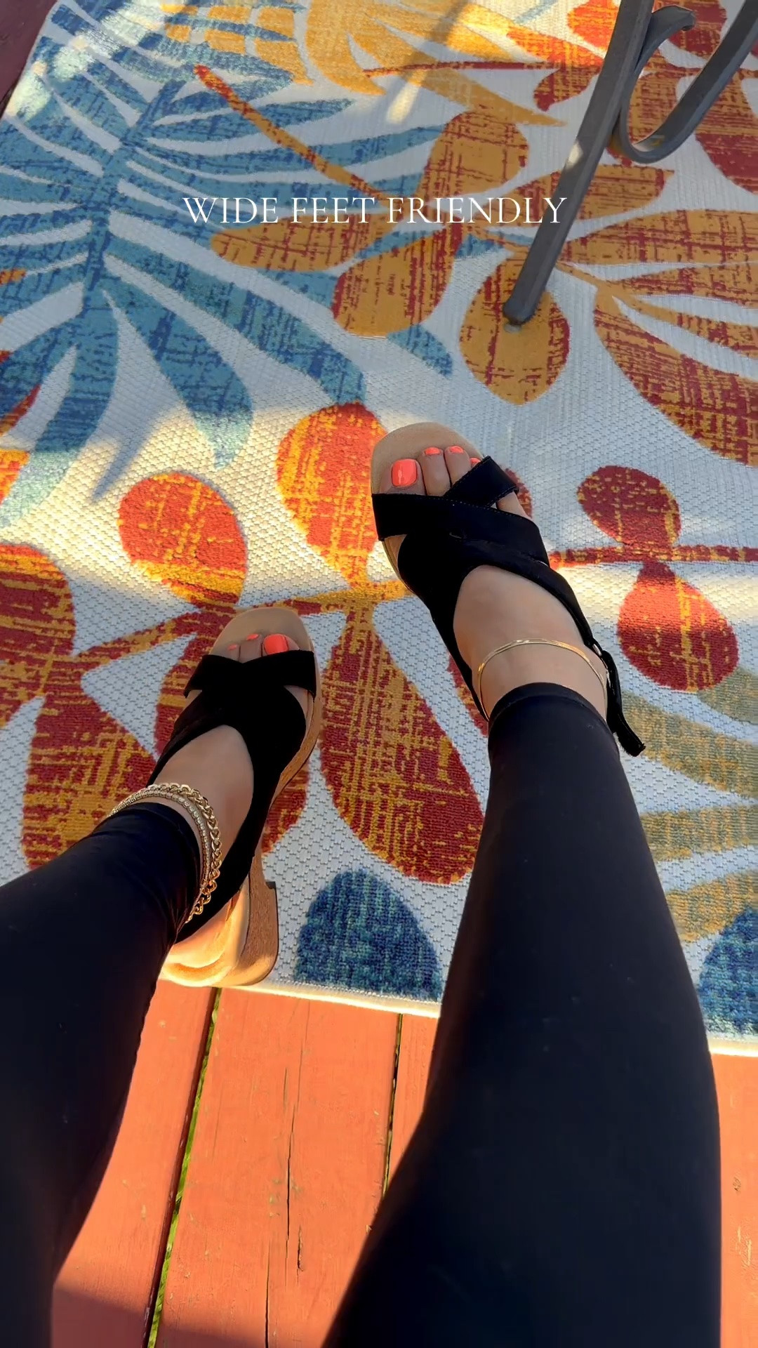 Wide foot friendly Clark’s 🖤🖤 #sandals #clarks #clarkwedges

#LTKgrwm #LTKootd