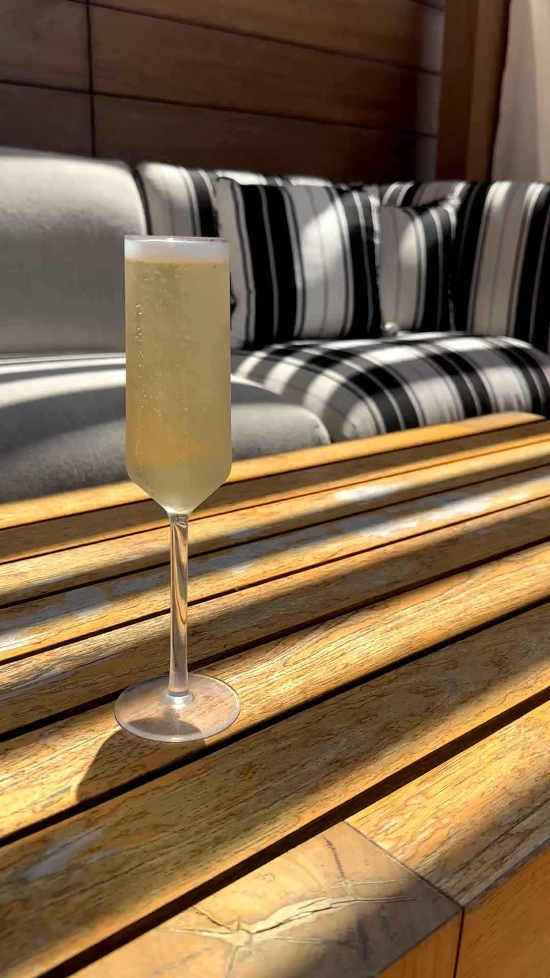 Sunshine, bubbles, and a poolside lounge that makes you want to stay all afternoon. ✨ A striped outdoor sectional instantly brings that elevated resort feel, while a simple champagne moment makes every slow summer afternoon feel a little more special. Cheers to easy outdoor living and effortless entertaining.

#outdoorsectional #outdoorsofa #outdoorcoffeetable #drinkware #champagneglass #wineglass #hostingessentials #poolside #outdoorliving #patiodesign #backyardstyle #summerentertaining #resortstyle #LTKHome #LTKLifestyle

#LTKdayinmylife #LTKvlog #LTKTravel