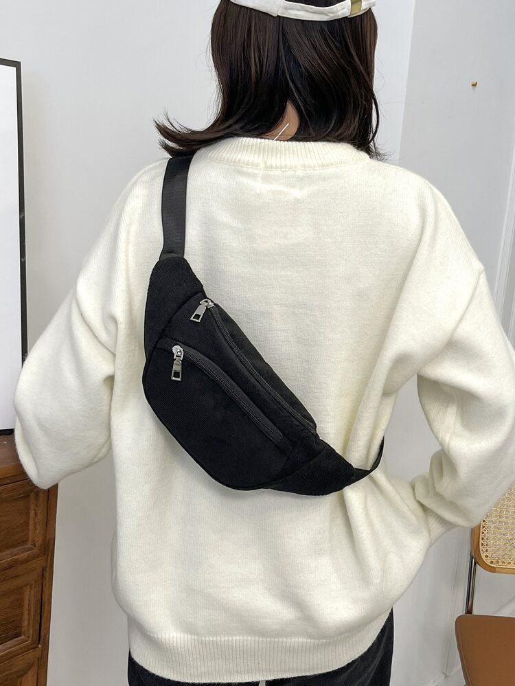 Minimalist Large Capacity Waist Bag | SHEIN