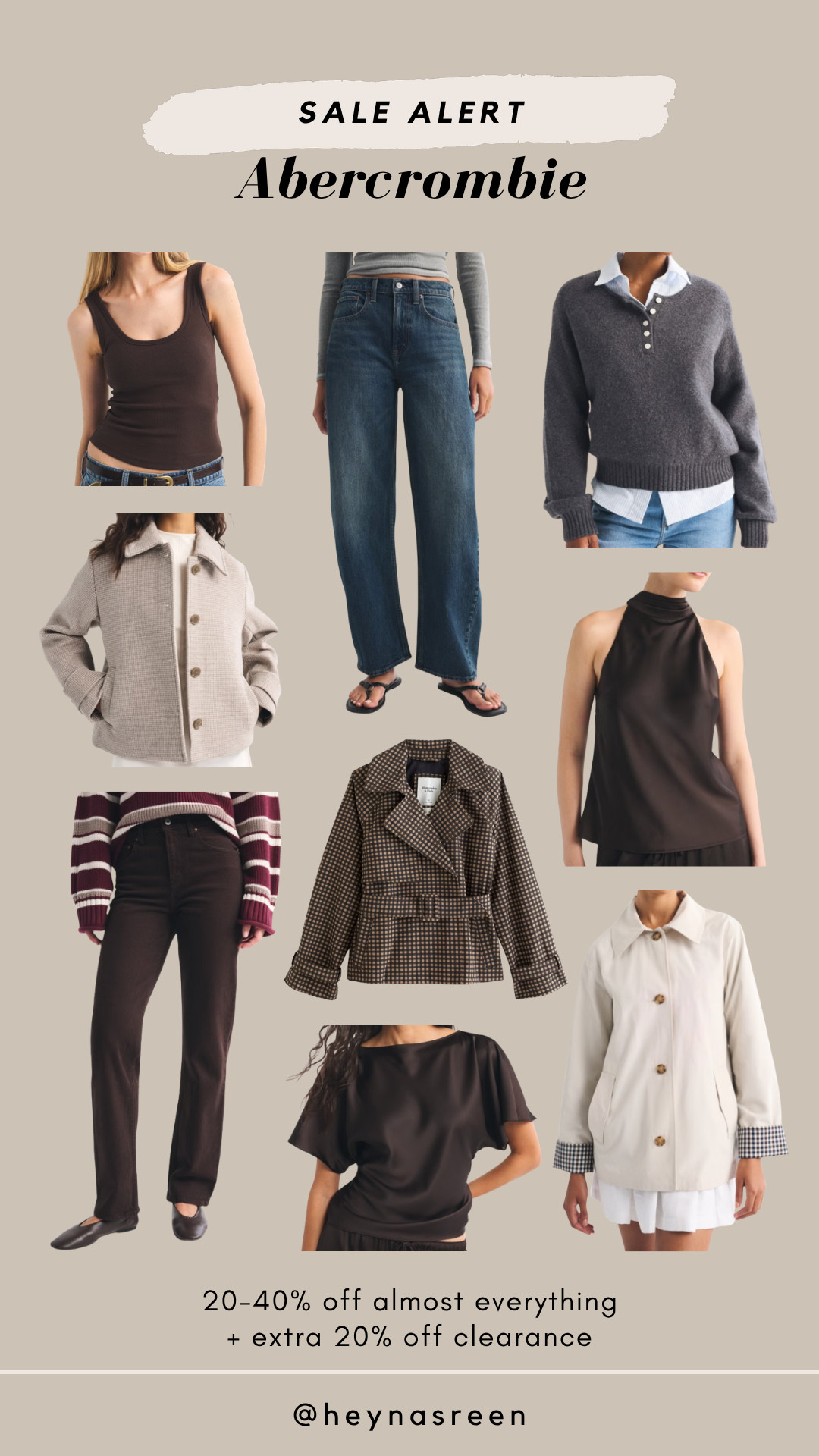 This Abercrombie sale is too good to miss! Get 20-40% off everything plus an extra 20% off clearance items. Here are new arrivals I'm eyeing for fall!

#LTKSeasonal