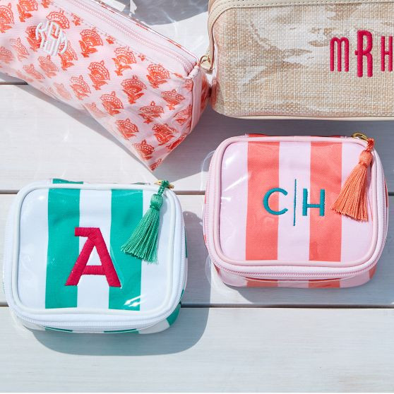 Clear Coated Travel Jewelry Case | Mark and Graham