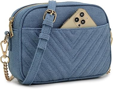 lola mae Quilted Crossbody Bag, Trendy Design Shoulder Purse | Amazon (US)