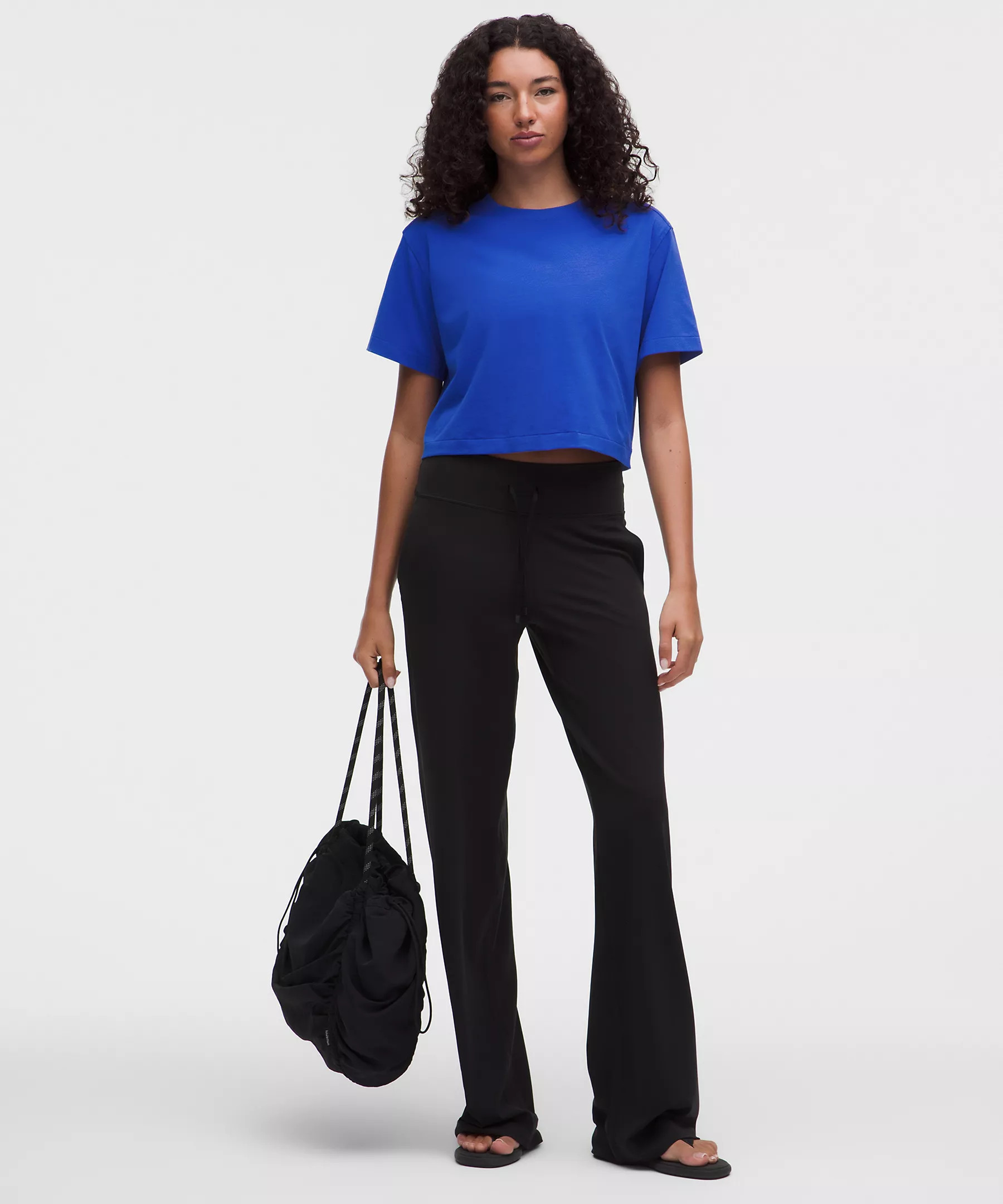 All Yours Organic Cotton Cropped T-Shirt | Lululemon (US)
