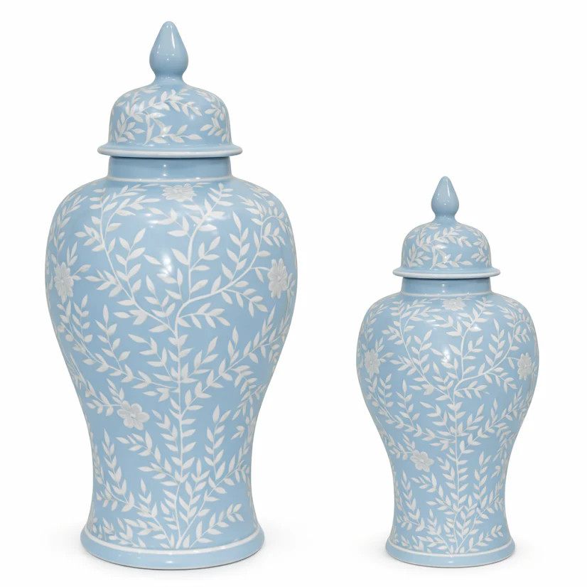 Blue & White Chinoiserie Jar (2 Sizes) | The Enchanted Home