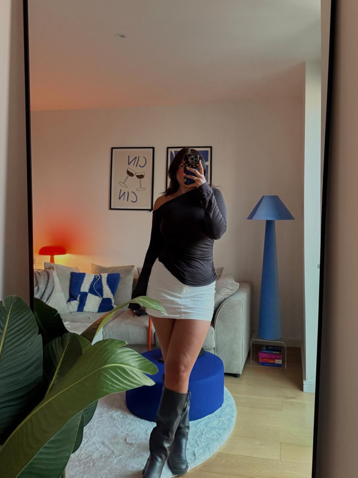 Weekday off the shoulder long sleeve top, Brandy Melville linen mini skirt, Zara knee high leather boots 🖤🍸

#LTKuk #LTKpartywear #LTKsummer