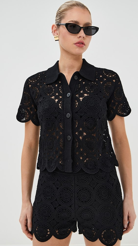 Crochet Polo | Shopbop