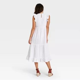 Women's Ruffle Sleeveless Tiered Dress - Universal Thread™ | Target
