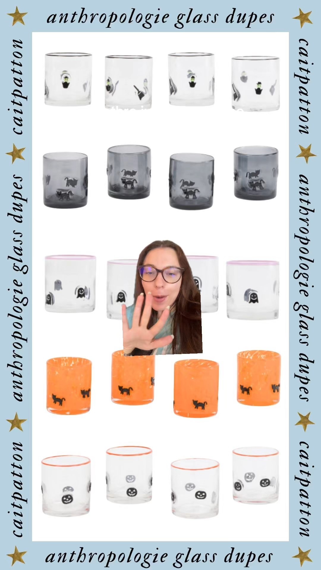 Get 4 Halloween glasses for $29 ($16 a piece at Anthro!) plus the viral ghost rug is restocked! Halloween glass, Halloween cup, anthro glass dupe, anthro cup dupe, Halloween juice glass, Halloween cups, ghost cup, pumpkin cup, cat cup, witch cup, Halloween decor, Halloween rug, ghost runner rug

#LTKSeasonal #LTKFindsUnder50 #LTKHome