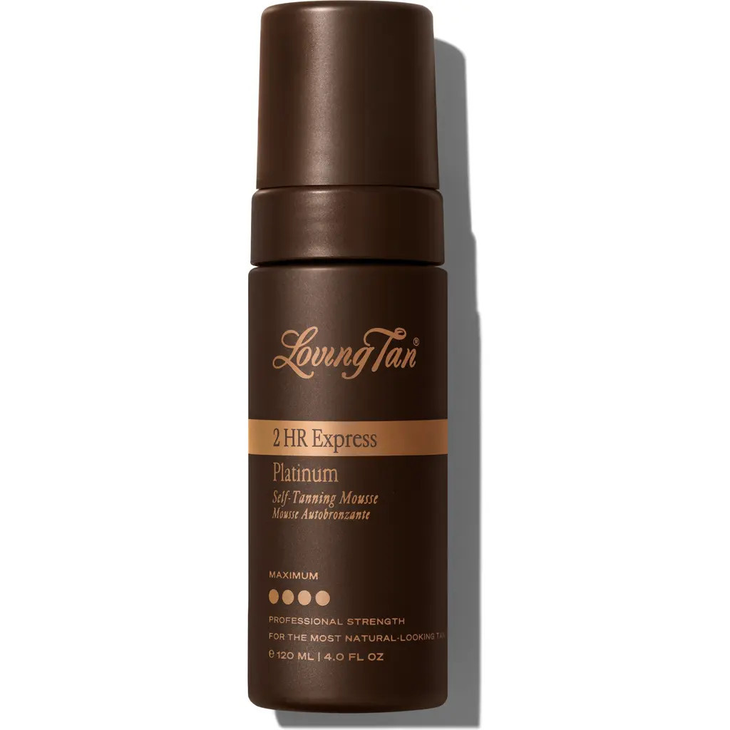 Loving Tan 2HR Express Platinum Self-Tanning Mousse - Maximum in None at Nordstrom | Nordstrom