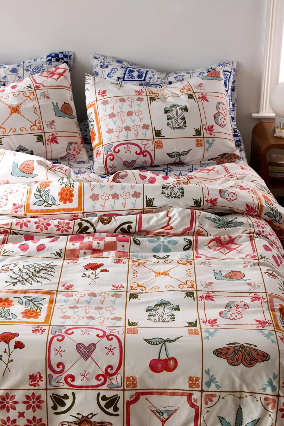 Mariana Tile Duvet Set | Urban Outfitters (US and RoW)