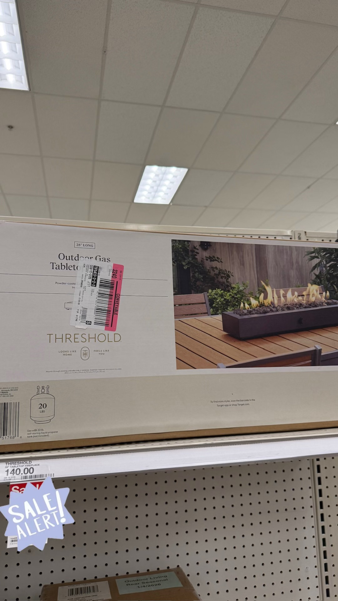 Saw this outdoor gas tabletop fireplace at Target. Currently 40% off and perfect for your backyard.

#LTKSaleAlert #LTKHome #LTKSeasonal
