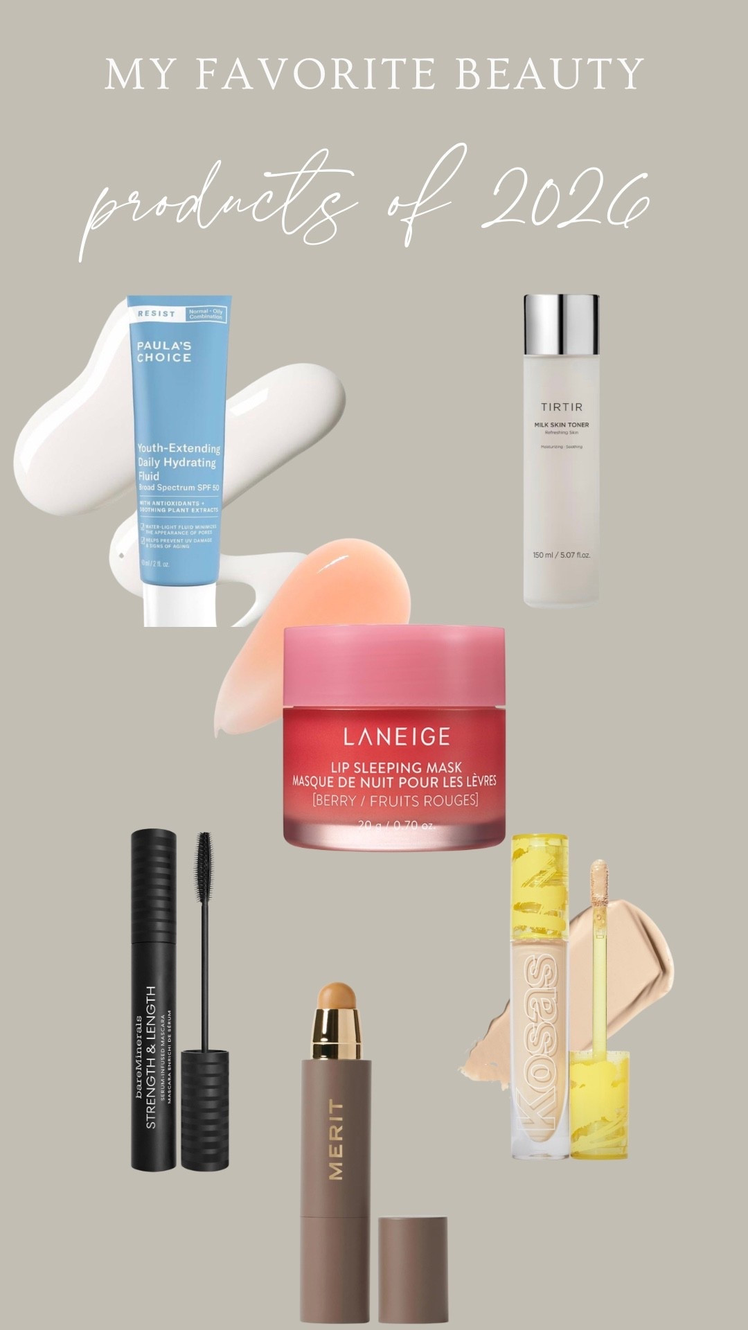 My favorite skincare & makeup finds of 2026 so far❤️

#LTKBaby #LTKselfcare
