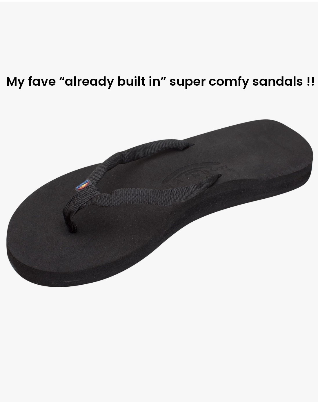 Black comfy Rainbow sandals 

#LTKShoeCrush #LTKSwim #LTKSeasonal