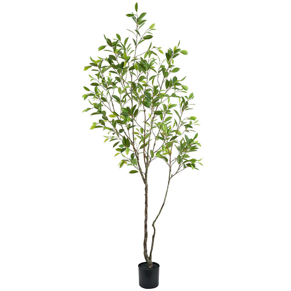Allstate Floral 96-in Green Indoor Floor Mixed Greenery Artificial Tree one_size | LTL151-GR | Lowe's