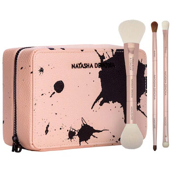 Natasha DenonaTravel Brush Set & Makeup Pouch | Sephora (US)