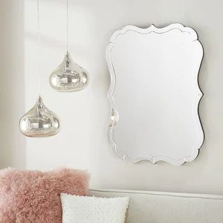 Abbyson Olivia Rectangle Wall Mirror - Overstock - 10320465 | Bed Bath & Beyond