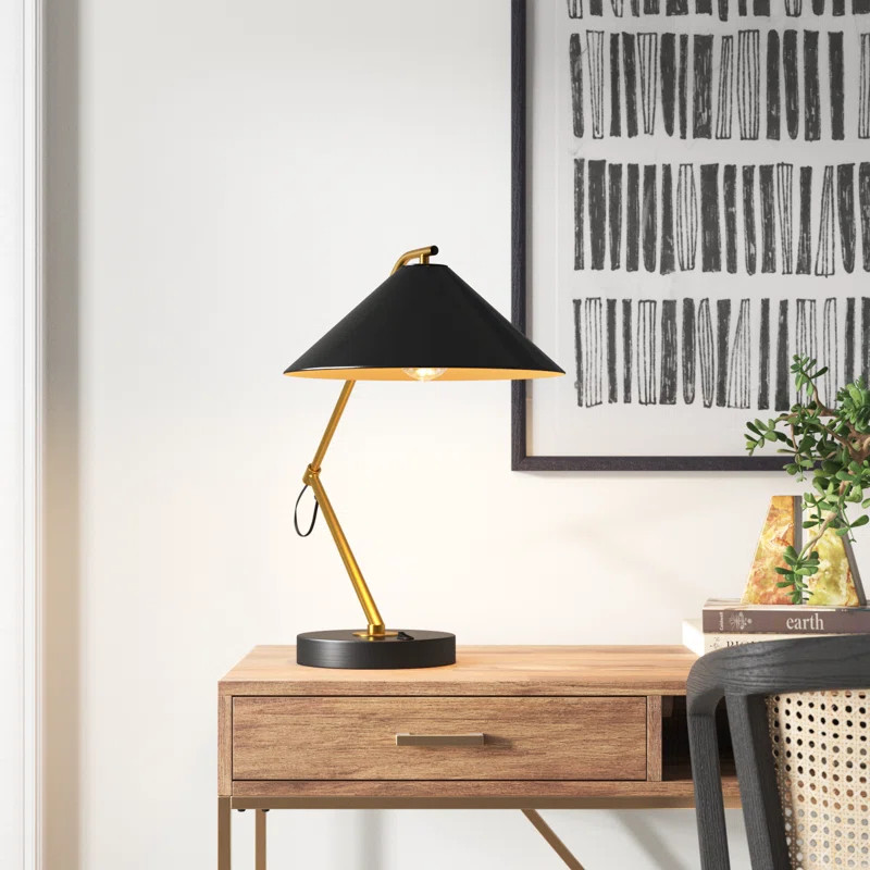 Jalen Metal USB Desk Lamp | Wayfair North America