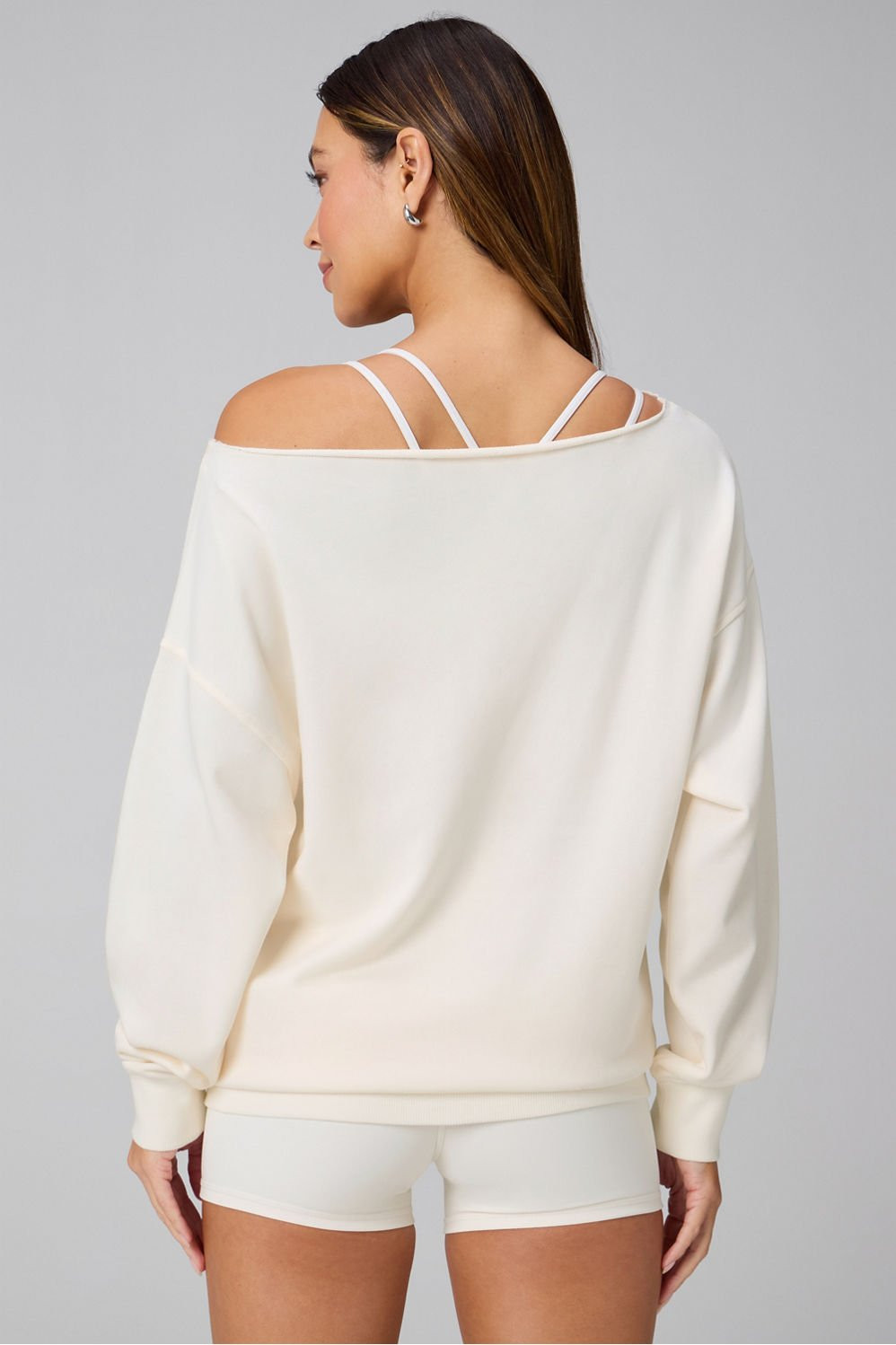 Year Round Terry Off Shoulder Tunic | Fabletics