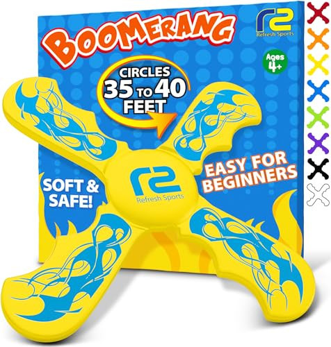 Kids Beach Toys & Beach Games - Ultimate Beach Boomerangs for Summer Play - Fun Outdoor Summer Toy for Boys & Girls - Beach Toys for Kids Ages 8-12 & Tons Of Fun Toy Outdoor Gifts For Kids 6 7 8 9 10+ | Amazon (US)