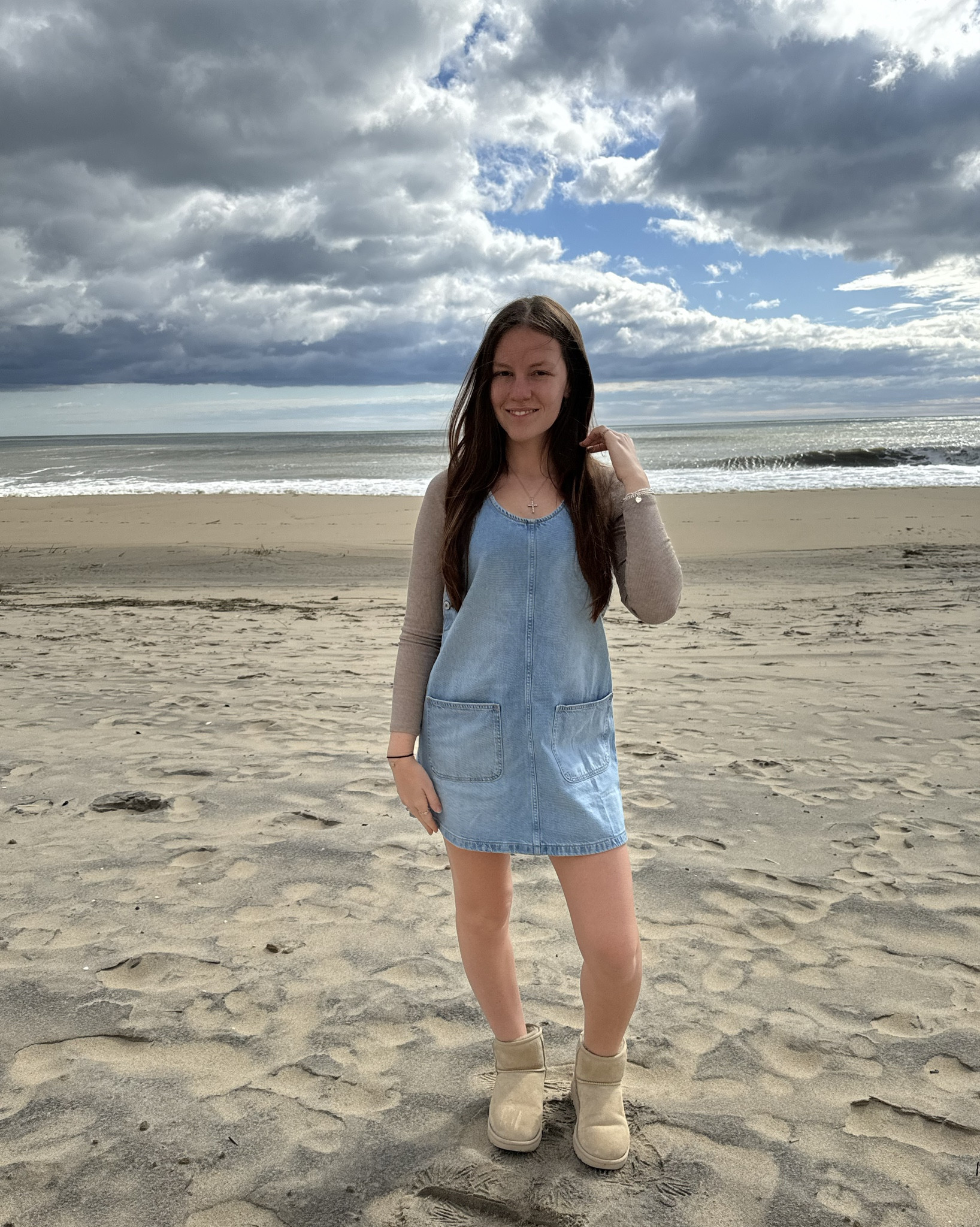 Denim dress for those chilly beach nights! Cozy tan short Uggs go best with a jean dress! 


#LTKSeasonal #LTKU #LTKStyleTip