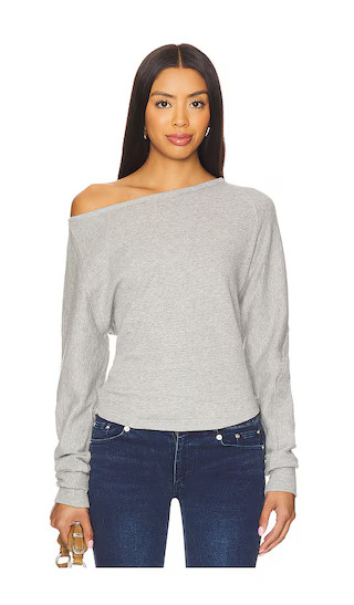 x We The Free Jess Long Sleeve In Heather Grey | Revolve Clothing (Global)