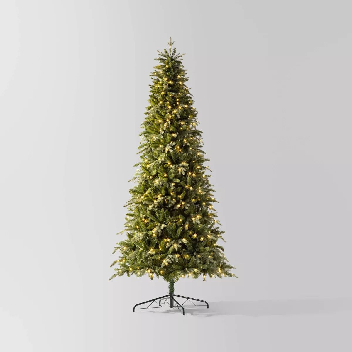 9' Pre-lit Full Balsam Fir Artificial Christmas Tree White LED Lights - Wondershop™ | Target