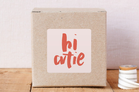 Hi Cutie Stickers | Minted
