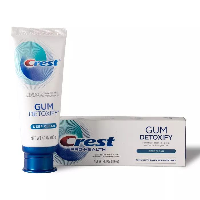 Crest Gum Detoxify Deep Clean Toothpaste - 4.1oz | Target