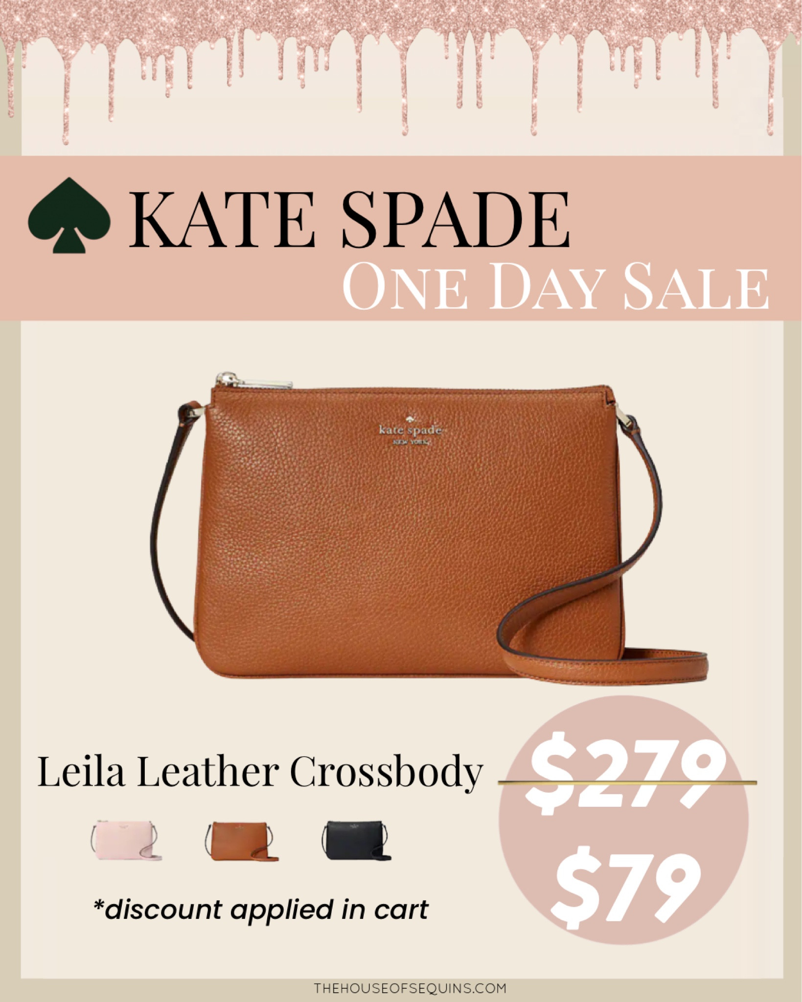 Triple hot sale gusset crossbody