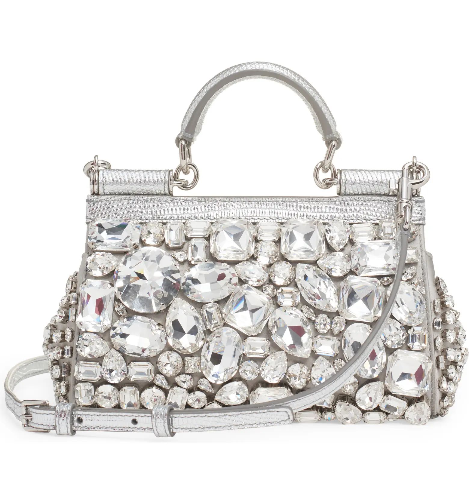 Small Kim Sicily Crystal Embellished Handbag | Nordstrom