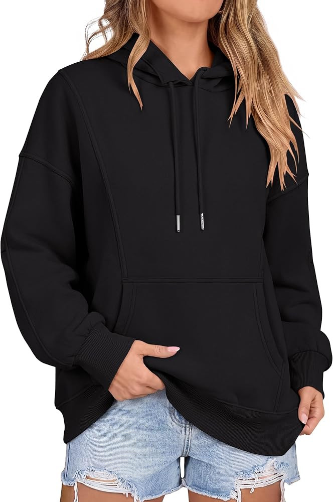 ANRABESS Fashion Hoodies for Women Oversized Longline Fall Outfits | Amazon (US)