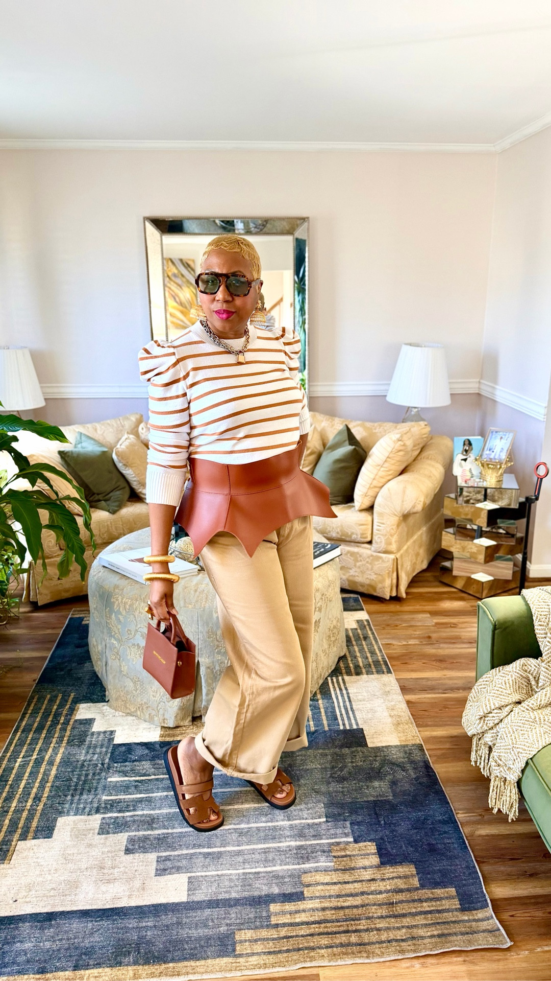 These @Steve Madden US  slides are my new favorite for effortless style.

They’re comfortable, easy to wear, and perfect with sweaters and denim for this season. I love when a simple piece pulls an entire outfit together.

Tap to shop the slides and the rest of the look in my LTK

#ad 

#LTKvlog #LTKWorkwear #LTKTall