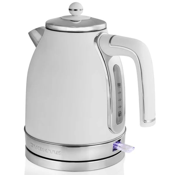 Ovente 1.7 Quarts Stainless Steel Electric Tea Kettle | Wayfair North America