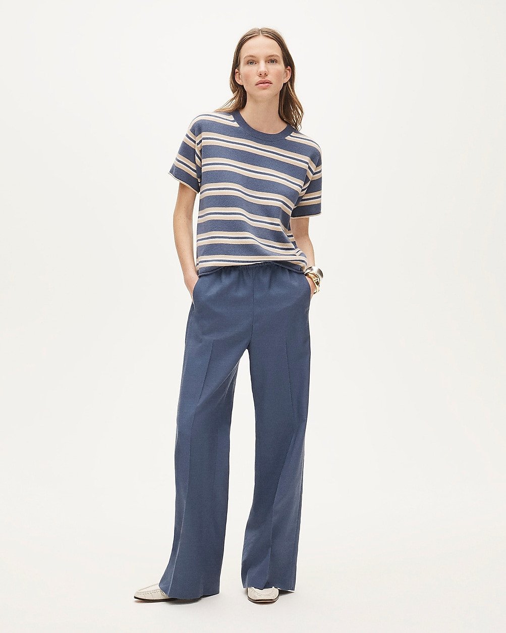 Tall Cosmo pant in Gramercy linen blend | J. Crew US