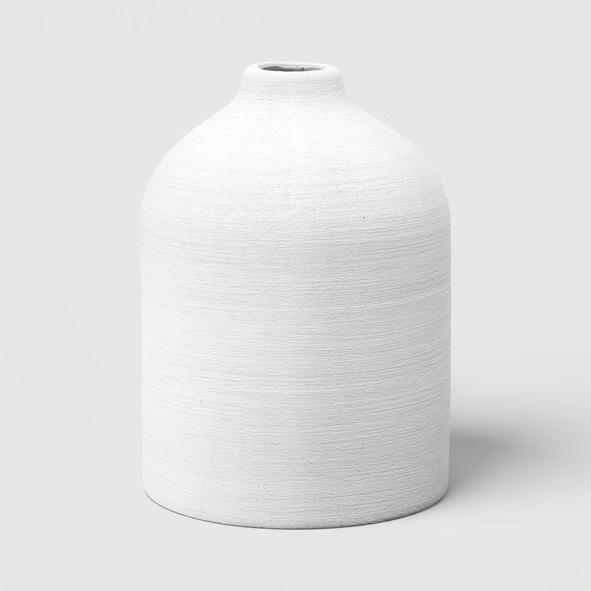 Modern Textured Ceramic Bud Vase White - Threshold™ | Target
