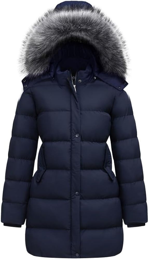 GGleaf Women's Winter Thicken Puffer Coat (Standard & Plus Size) Warm Snow Jacket with Fur Remova... | Amazon (US)
