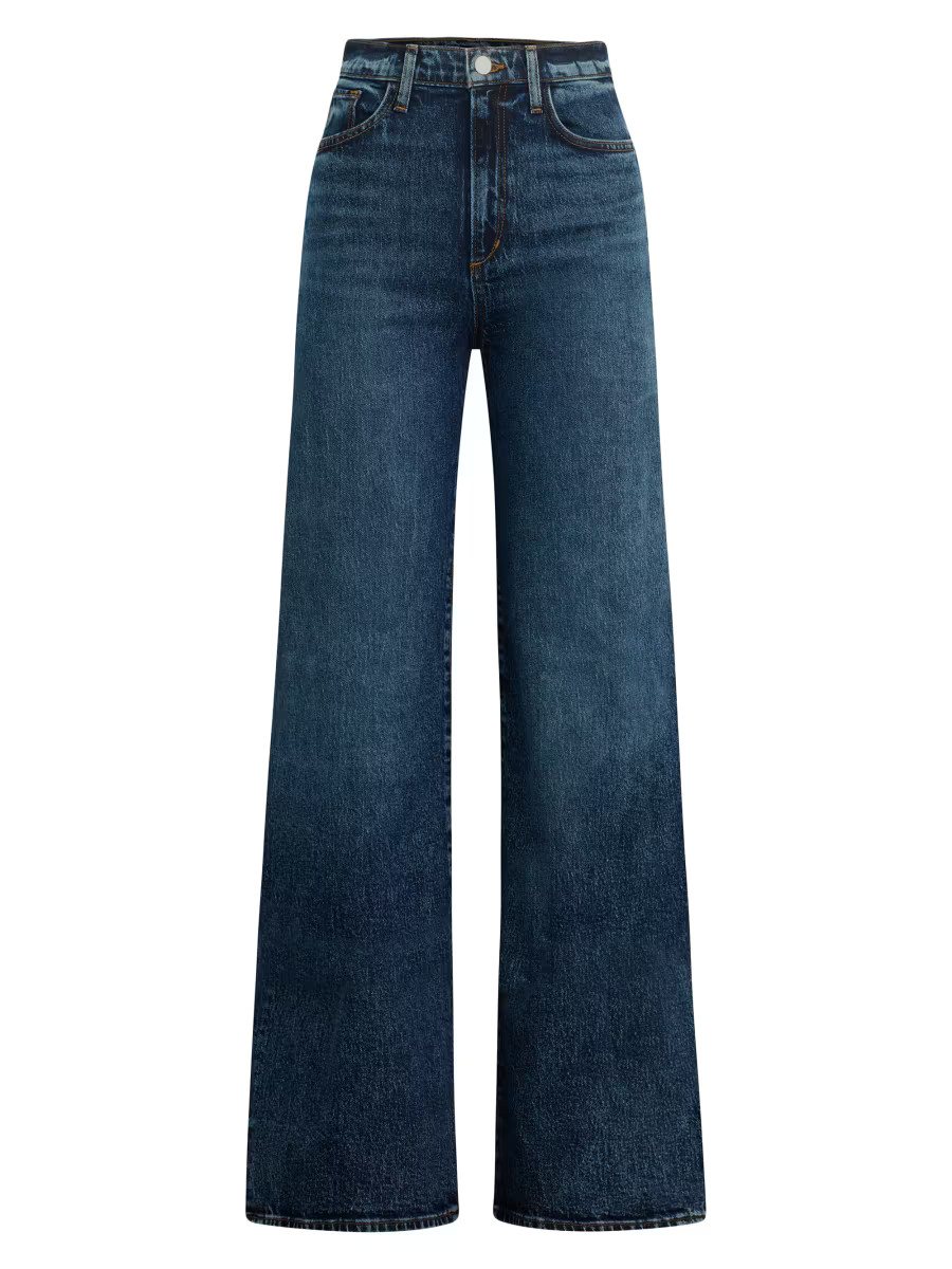 Joe's Jeans The Mia High-Rise Wide-Leg Jeans | Saks Fifth Avenue | Saks Fifth Avenue