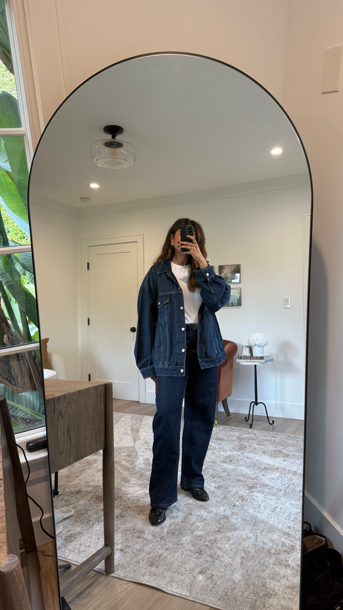 Double denim, Canadian tuxedo, denim jacket 

 #LTKHoliday #LTKgrwm #LTKootd